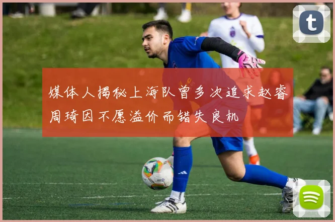 媒体人揭秘上海队曾多次追求赵睿周琦因不愿溢价而错失良机